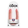 Dildo KING COCK 17.8 cm s realistickým dotykem