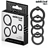 Kroužky bez vibrace ADDICTED TOYS – set tlakových kroužků