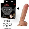 Postroj Cyber Silicock Oliver 19 cm pro dilda