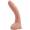 Dildo Baile Alex 27 cm | Realistická textura a silná přísavka