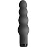 Vibrátor Bullet Obsidian s ondulacemi