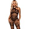 Body Tanga Leg Avenue Seamless Shredded Racerback