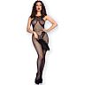 Bodystocking CHILIROSE CR 4691 s otevřeným rozkrokem