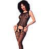 Bodystocking Chilirose CR 4855 s integrovanými punčochami