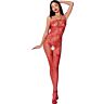 Bodystocking Passion Woman BS076 s krajkou a průsvitnostmi