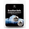Lubrikant Secret Play Brazilian Balls s efektem Iceberg