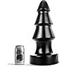 Buttplug Loviux All Black Desafío Anal 40 cm pro pokročilé