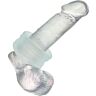 Masturbátor CALEXOTICS Boundless Bumper-Stroker Ring s texturovaným kroužkem