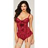 Souprava prádla Loviux 2PC BUSTIER SET s korzetovým výstřihem