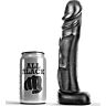 Dildo All Black 22 cm flexibilní pro intenzivní potěšení