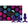 Feelztoys - bibi dvojité sady 3 análních zástrček - fialové