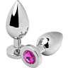 Plug Anal Metal Hard Diamond Rosa Small s elegantním vzhledem