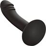 Dildo CALEXOTICS CURVED ANAL STUD s přísavkou