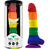 Dildo Mythology Corey Pride M - Silikonový a flexibilní