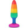 Plug Anal BDSM PRIDE Twink 8,5 cm pro začátečníky