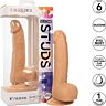 Dildo CALEXOTICS Silicone Studs s přísavkou