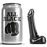 Dildo ALL BLACK 9 cm pro jemné prozkoumávání