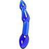 Dildo S Pleasures Crystal GAMMA s dvěma koncovkami