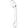 Dildo S Pleasures Crystal LIBRA pro stimulaci G-bodu a prostaty