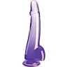 Dildo KING COCK Clear 19 cm s přísavkou