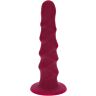 Dildo Get Real Ribbed Dong 12 cm s přísavkou