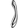 Dildo Satisfyer Pure Gravity 2 z nerezové oceli s vlněným designem
