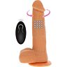 Dildo Vibrátor Get Real s rotujícími perlami