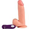 Dildo Vibrátor SHEQU ADAM 21 CM s Dálkovým Ovládáním