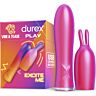 Vibrátor DUREX Vibe & Tease s stimulátorem