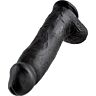 Dildo KING COCK - BLACK WITH BALLS 30.48 CM