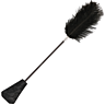 Fusta Darkness 56 cm s peřím pro erotickou stimulaci