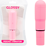 Vibrátor GLOSSY Pocket s voděodolným designem