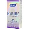 Kondomy Durex Invisible Extra Lubrikované 12 kusů