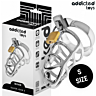 Jaula pro penis Addicted Toys Locked Silver Lock velikost S
