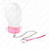 Kouření KINK COLLAR WITH LEASH 65 CM s omezeními