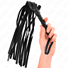 Látky BDSM KINK IMPACT & TOUCH SIMPLE BLACK WHIP 45 cm