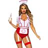 Kostým zdravotní sestry LEG AVENUE COSTUMES červenobílý S