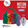 Vajíčko Feelztoys Motion Love Balls se silnými vibracemi