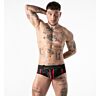 Pánský jockstrap LOCKER GEAR FULL MILITARY ACCESS JOCK BRIEF červený