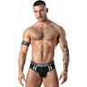 Pánské jocksy LOCKER GEAR SPORT MESH JOCK BRIEF černé S