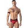 Jocksy LOCKER GEAR SPORT MESH JOCK BRIEF červené L