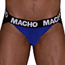 Jockstrap MACHO UNDERWEAR MX28AZ s dvojitými podpůrnými pásky
