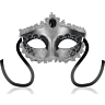 Venecianská maska OHMAMA Masks Black Diamond s výrazným designem
