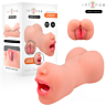 Masturbátor INTENSE DEEP TOUCH Dvojitá Vagina a Ústa