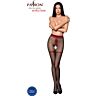 Dámské punčochy PASSION WOMAN GARTER & STOCK s odhalením