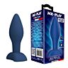 Anální zásuvka MR PLAY Tapered Silicone Blue