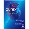 Kondomy Durex Natural s easy on formou