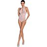 Bodystocking PASSION WOMAN BS088 s krajkovým designem