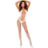 Bodystocking PASSION BS124 s krajkovým detailem