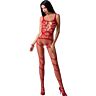 Bodystocking Passion bs058 s červeným designem